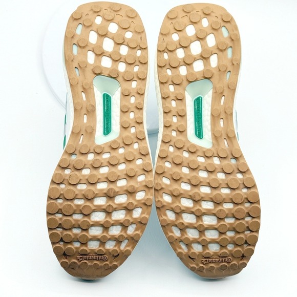 Adidas Ultraboost 1.0 Running Shoes Size 9 Womens White Green Gum JH2910 - Picture 5 of 10